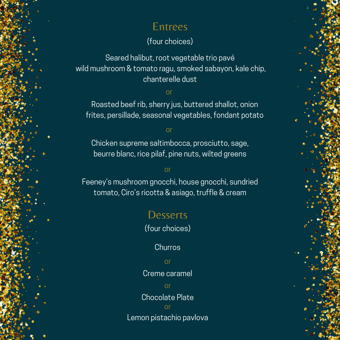 Celebrate New Year's Eve in Style at the Dickie Baxter! dickiebaxter